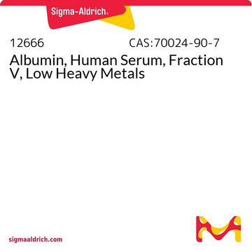 Albumin, Human Serum, Fraction V, Low Heavy Metals
