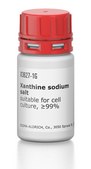 Xanthine sodium salt suitable for cell culture, &#8805;99%