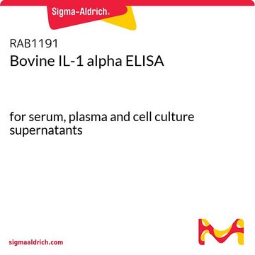 Bovine IL-1 alpha ELISA for serum, plasma and cell culture supernatants