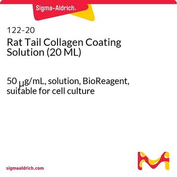 Rat Tail Collagen Coating Solution (20 ML) Type I, 50 μg/mL, solution, BioReagent, suitable for cell culture