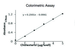 Cholesterol Quantitation Kit sufficient for 100&#160;colorimetric&nbsp;or&nbsp;fluorometric&nbsp;tests