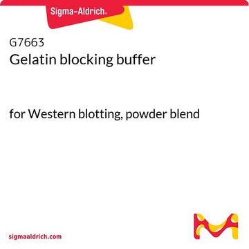 Gelatin blocking buffer for Western blotting, powder blend