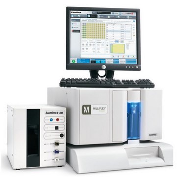 Luminex 200&#8482; System The Luminex 200 system is a compact analyzer that performs up to 100 immunoassays simultaneously using a single drop of fluid, therefore requiring very small samples when compared with other testing technologies.