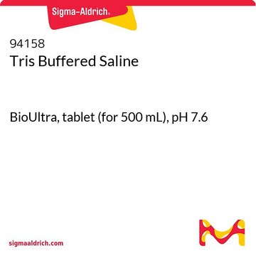Tris Buffered Saline BioUltra, tablet (for 500 mL), pH 7.6