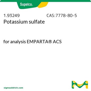 Potassium sulfate for analysis EMPARTA&#174; ACS