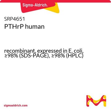 PTHrP human recombinant, expressed in E. coli, &#8805;98% (SDS-PAGE), &#8805;98% (HPLC)