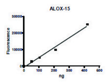 ALOX15 active human recombinant, expressed in baculovirus infected Sf9 cells, &#8805;60% (SDS-PAGE)