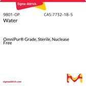 Water OmniPur&#174; Grade, Sterile, Nuclease Free