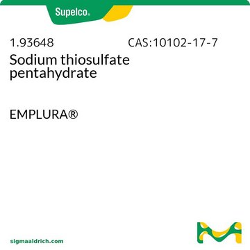Sodium thiosulfate pentahydrate EMPLURA&#174;