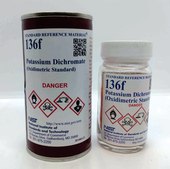 Potassium dichromate NIST&#174; SRM&#174; 136f, oxidimetric standard