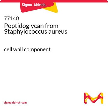 Peptidoglycan from Staphylococcus aureus cell wall component