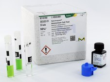 Ammonium Cell Test photometric, 4.0-80.0 mg/L (NH4-N), 5.2-103.0 mg/L (NH4+), Spectroquant®