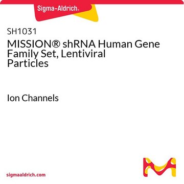 MISSION® shRNA Human Gene Family Set, Lentiviral Particles Ion Channels