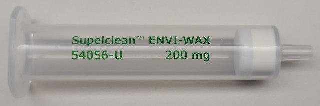 Supelclean™ ENVI-WAX SPE Tube bed wt. 200 mg, suitable for PFAS testing, volume 6 mL, pk of 30 ea