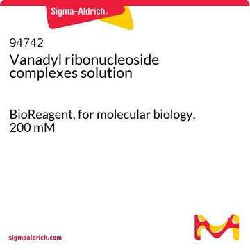 Vanadyl ribonucleoside complexes solution BioReagent, Molecular Biology, 200&#160;mM