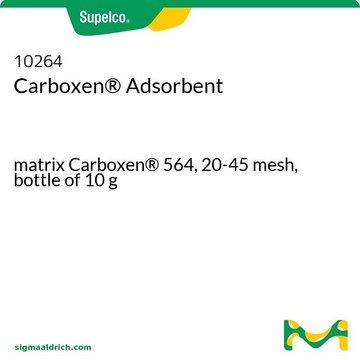 Carboxen&#174; Adsorbent matrix Carboxen&#174; 564, 20-45&#160;mesh, bottle of 10&#160;g