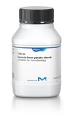 Dextrin from potato starch suitable for microbiology