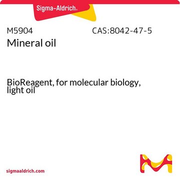 Mineral oil BioReagent, Molecular Biology, light oil