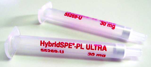 HybridSPE&#174;-Phospholipid Ultra cartridge, bed wt. 30&#160;mg, volume 1&#160;mL, pk of 100