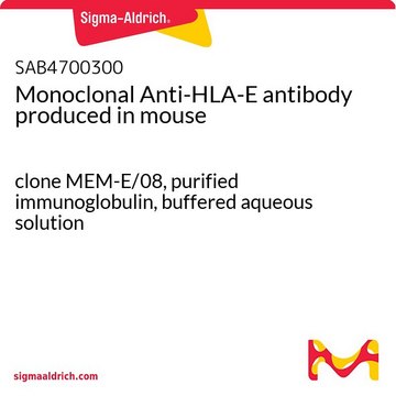 Monoclonal Anti-HLA-E antibody produced in mouse clone MEM-E/08, purified immunoglobulin, buffered aqueous solution