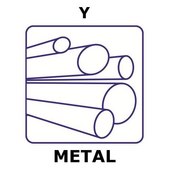 Yttrium rod, 100mm, diameter 12.5mm, cast, 99%