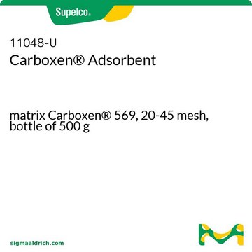 Carboxen&#174; Adsorbent matrix Carboxen&#174; 569, 20-45&#160;mesh, bottle of 500&#160;g
