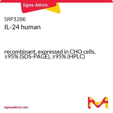 IL-24 human recombinant, expressed in CHO cells, &#8805;95% (SDS-PAGE), &#8805;95% (HPLC)