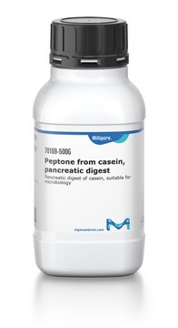 Peptone from casein, pancreatic digest Pancreatic digest of casein, suitable for microbiology