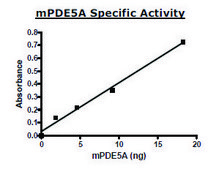 PDE5A1 active murine recombinant, expressed in baculovirus infected Sf9 cells, ≥70% (SDS-PAGE)