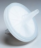 Millex&#8482; hydrophobic PTFE vent filter pore size 0.2&#160;&#956;m, diam. 50&#160;mm, non-sterile, 1/4-1/2 in. hose barb, sterilization compatible with autoclavable