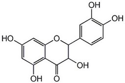 (±)-Taxifolin hydrate An antioxidant flavonoid that scavenges superoxide (1.5 x 10&#8309; M&#8315;&#185; s&#8315;&#185;) and suppresses the cytotoxicity of superoxide and hydrogen peroxide in Chinese hamster V79 cells.