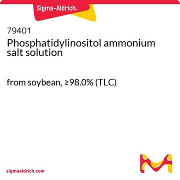 Phosphatidylinositol ammonium salt solution from soybean, &#8805;98.0% (TLC)