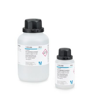 Silver standard solution traceable to SRM from NIST AgNO3 in HNO3 0.5 mol/l 1000 mg/l Ag Certipur&#174;