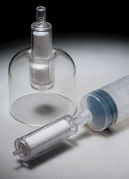Millipore® Sterivex™ Pressure Filter pore size 0.45 μm, PVDF membrane, capacity 1000 mL, with bell outlet, pack of 10 ea
