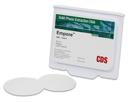 Empore&#8482; SPE Disks Cation Exchange, diam. 47&#160;mm, pk of 20