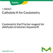 Catholyte K for Coulometry Coulometric Karl Fischer reagent for aldehydes &amp; ketones Aquastar&#174;
