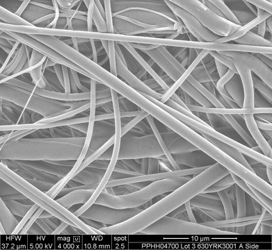 Polypropylene membrane filter 0.45 &#181;m, 25 mm, hydrophilic, polypropylene