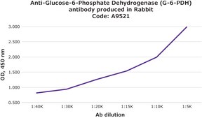 Anti-Glucose-6-Phosphate Dehydrogenase (G-6-PDH) antibody produced in rabbit IgG fraction of antiserum, lyophilized powder