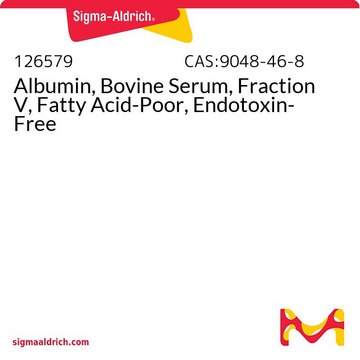 Albumin, Bovine Serum, Fraction V, Fatty Acid-Poor, Endotoxin-Free