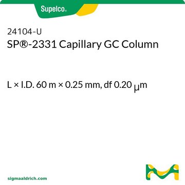 SP&#174;-2331 Capillary GC Column L × I.D. 60&#160;m × 0.25&#160;mm, df 0.20&#160;&#956;m