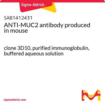 ANTI-MUC2 antibody produced in mouse clone 3D10, purified immunoglobulin, buffered aqueous solution