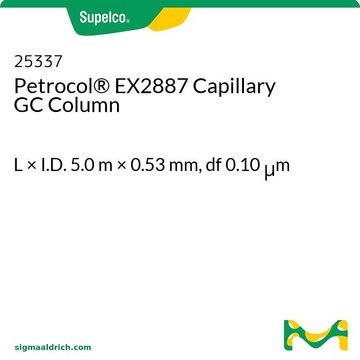 Petrocol&#174; EX2887 Capillary GC Column L × I.D. 5.0&#160;m × 0.53&#160;mm, df 0.10&#160;&#956;m