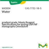 Water gradient grade, Meets Reagent Specifications for testing USP/NF monographs OmniSolv&#174;