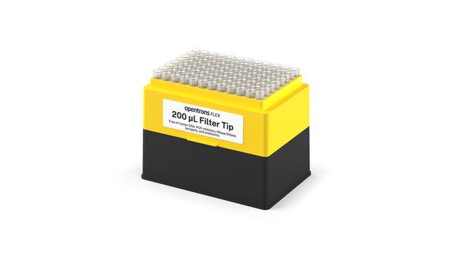 Opentrons&#174; 200&#956;L tip rack, filtered Tips for AAW&#8482; Workstation