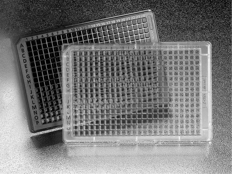 Corning&#174; Falcon&#174; Cell Culture Plate wells, 384, Tissue Culture (TC)-treated surface, flat bottom clear wells, sterile