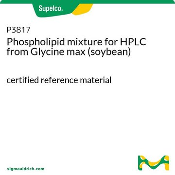 Phospholipid mixture for HPLC from Glycine max (soybean) certified reference material