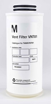 Vent Filter Prevents contamination of pure water in SDS storage systems.