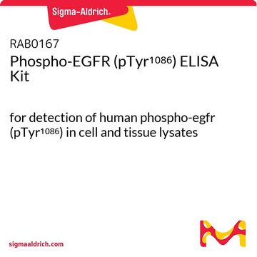 Phospho-EGFR (pTyr1086) ELISA Kit for detection of human phospho-egfr (pTyr1086) in cell and tissue lysates