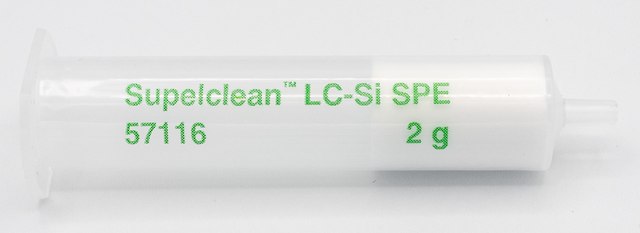 Supelclean&#8482; LC-Si SPE Tube bed wt. 2&#160;g, volume 12&#160;mL, pk of 20