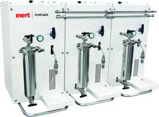 PureSolv™ Micro 100 Liter solvent purification system with activated Pure Solv media column, joint: ST/NS 24/40 US